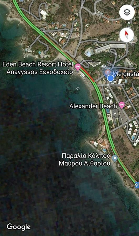 New Seafront Studio Guest House Anávyssos Eksteriør bilde